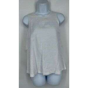 Ann Taylor Factory Sleeveless Round Neck Tie Back Tank Top Size XXSP